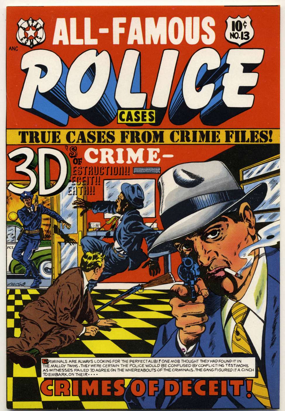 Book Cover For All-Famous Police Cases 13