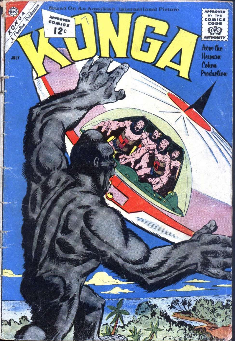 Comic Book Cover For Konga 7