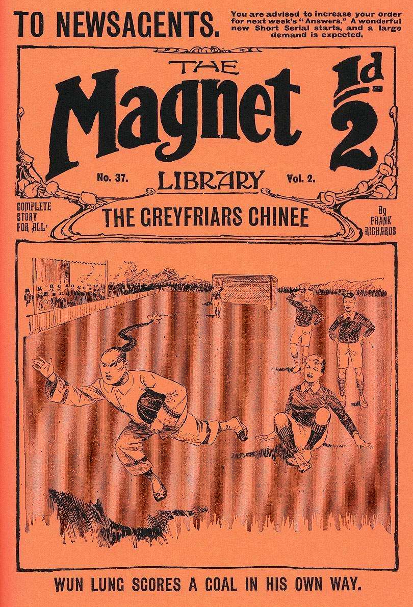 Book Cover For The Magnet 37 - The Greyfriars Chinee