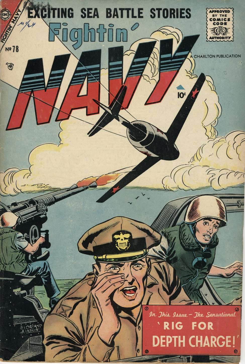Book Cover For Fightin' Navy 78 - Version 2