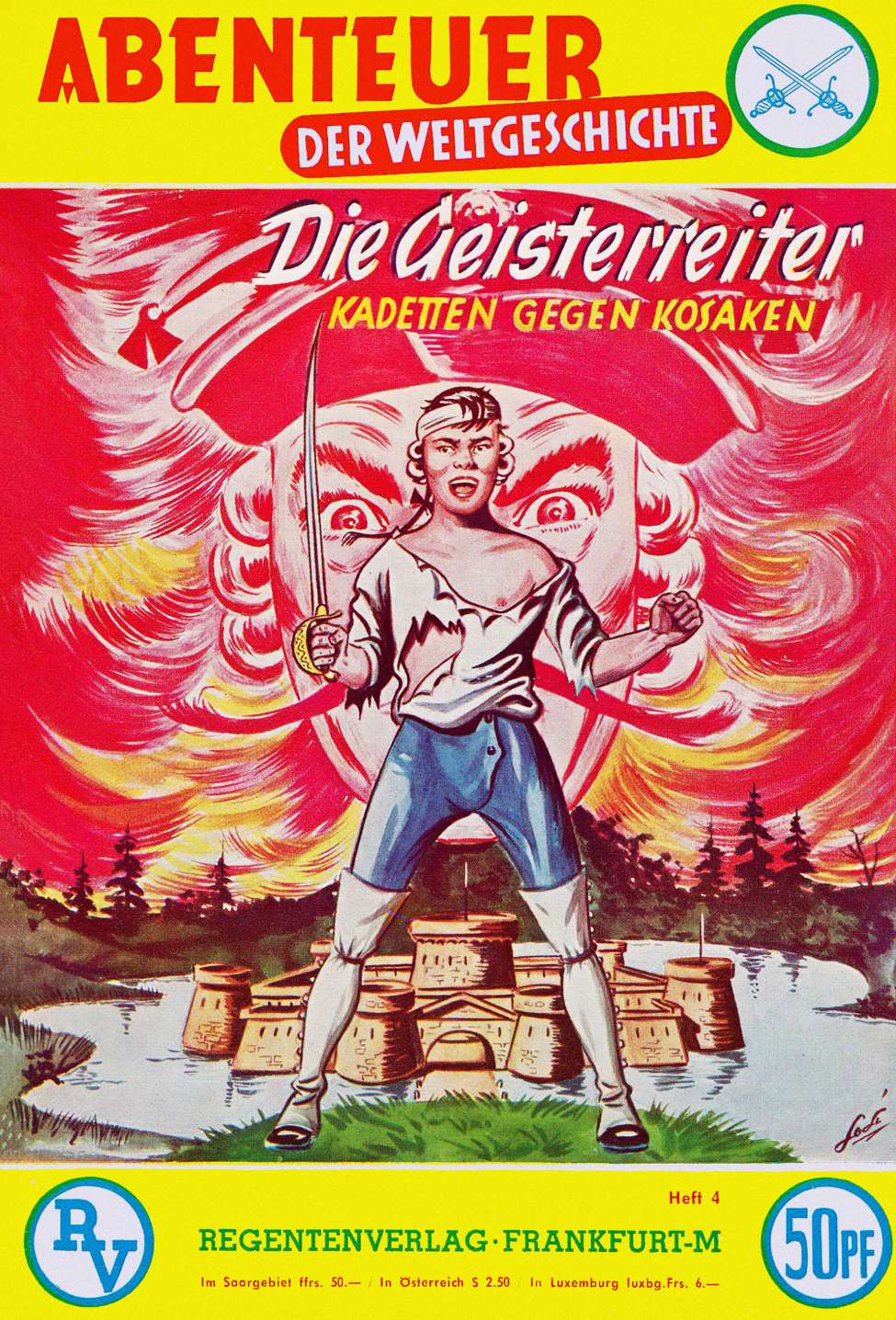Book Cover For Abenteuer der Weltgeschichte 4 - Die Geisterreiter