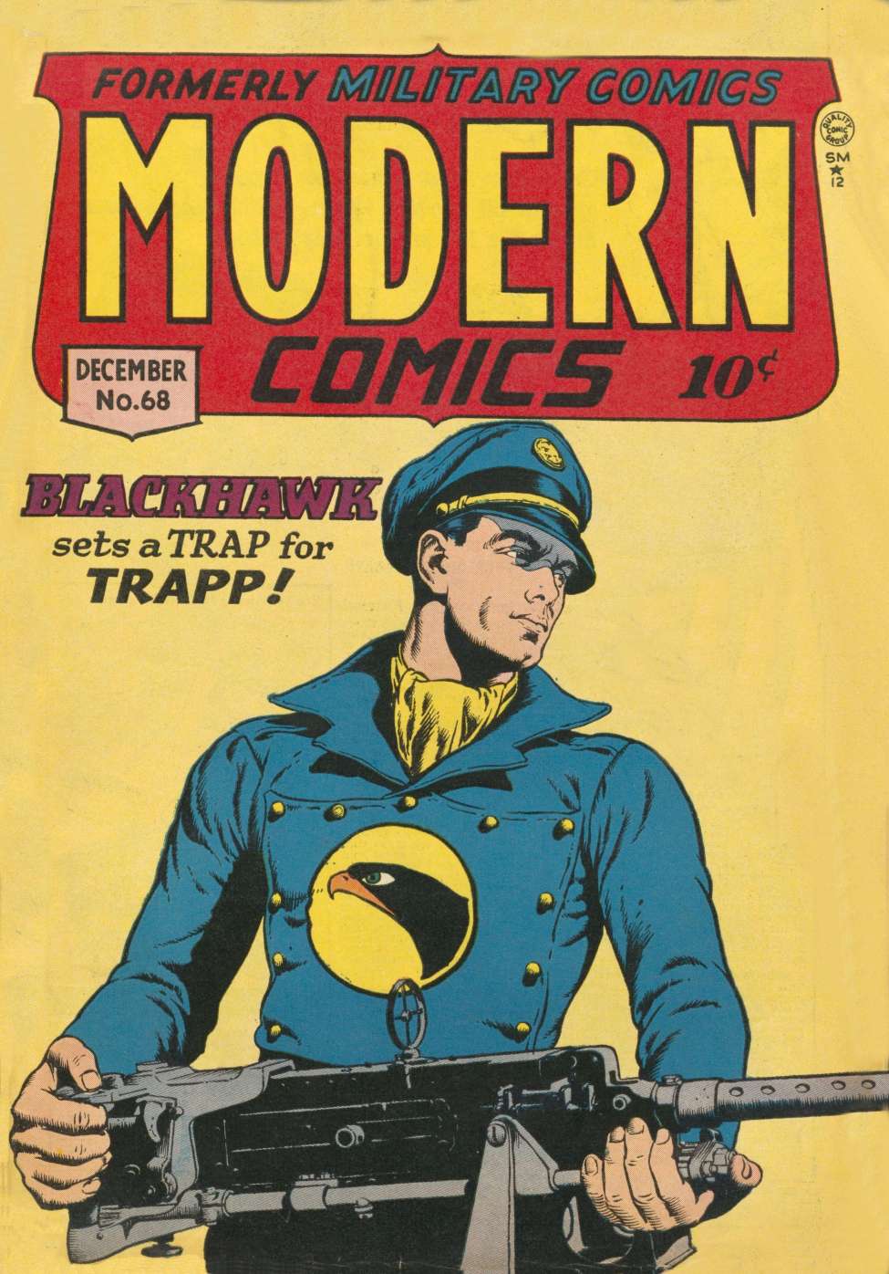 Comic Book Cover For Modern Comics 68