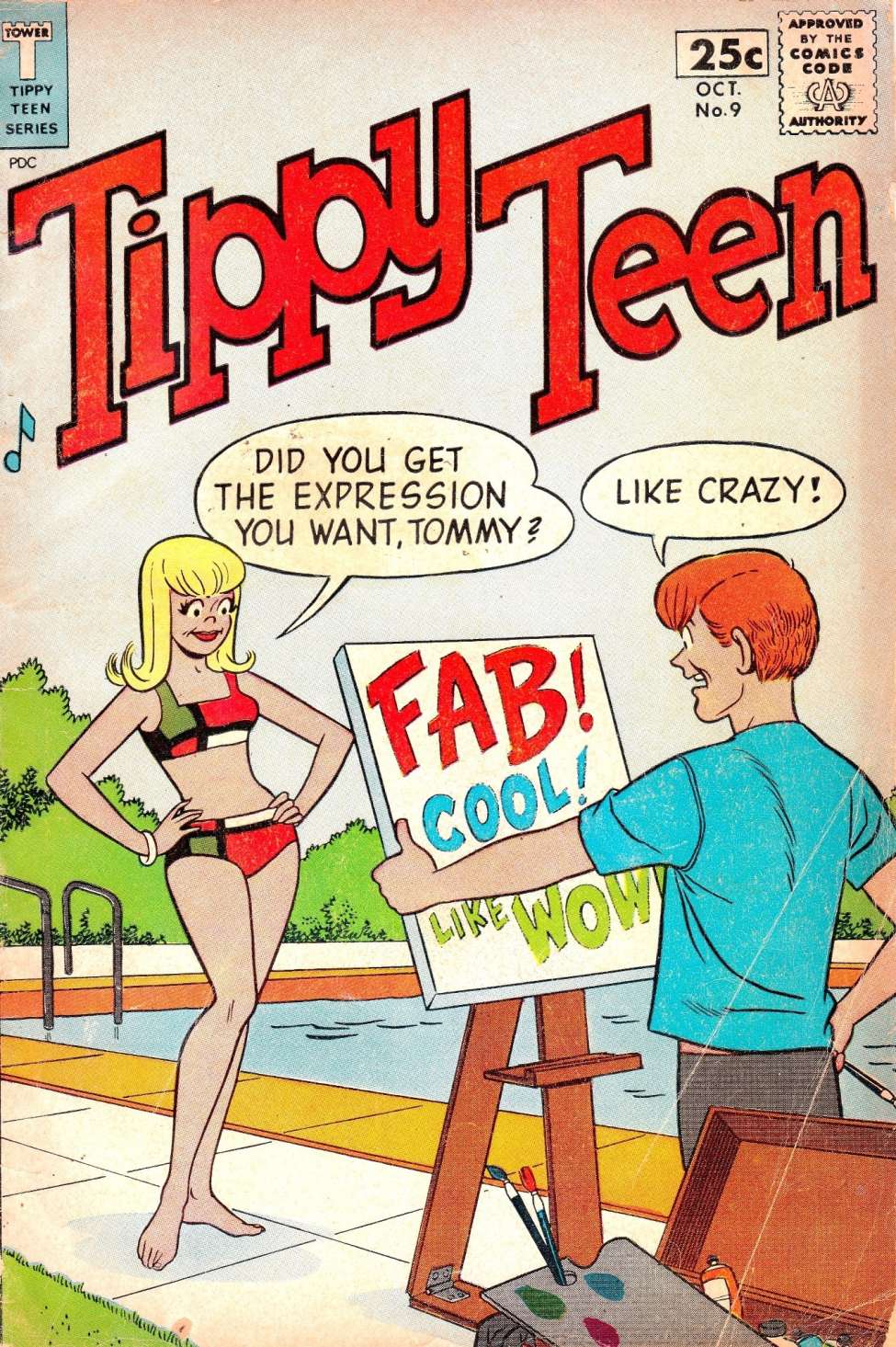 Comic Book Cover For Tippy Teen 9