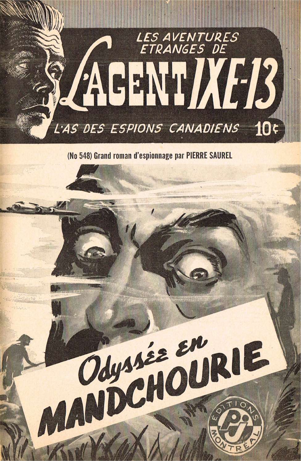 Book Cover For L'Agent IXE-13 v2 548 - Odyssée en Mandchourie