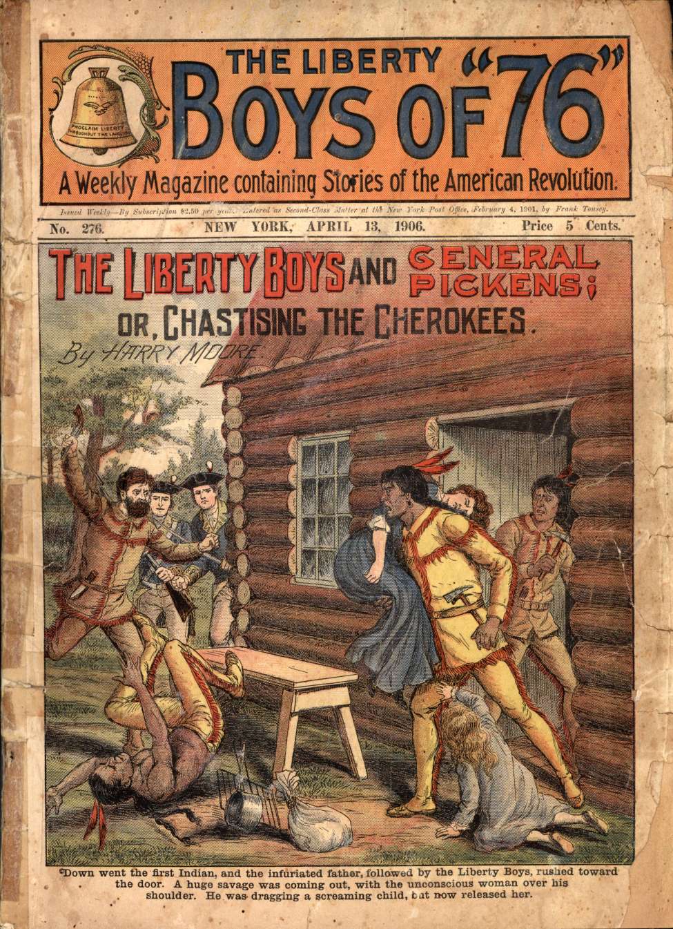 Book Cover For The Liberty Boys of 76 276 - The Liberty Boys and General Pickens