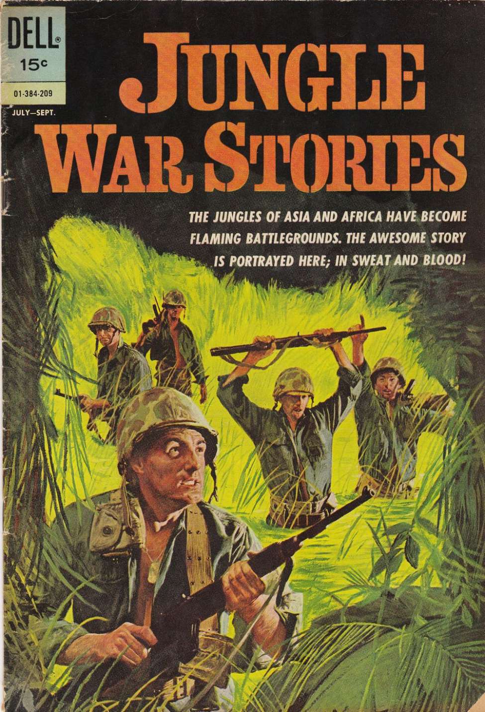 Comic Book Cover For Jungle War Stories 1