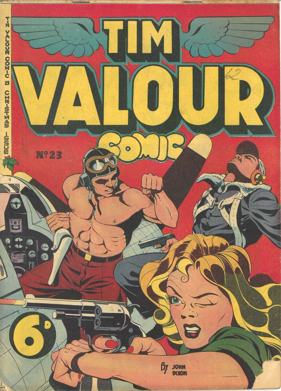 Comic Book Cover For Tim Valour 23