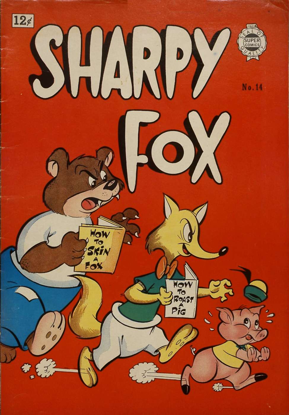 Book Cover For Sharpy Fox 14 (alt) - Version 2