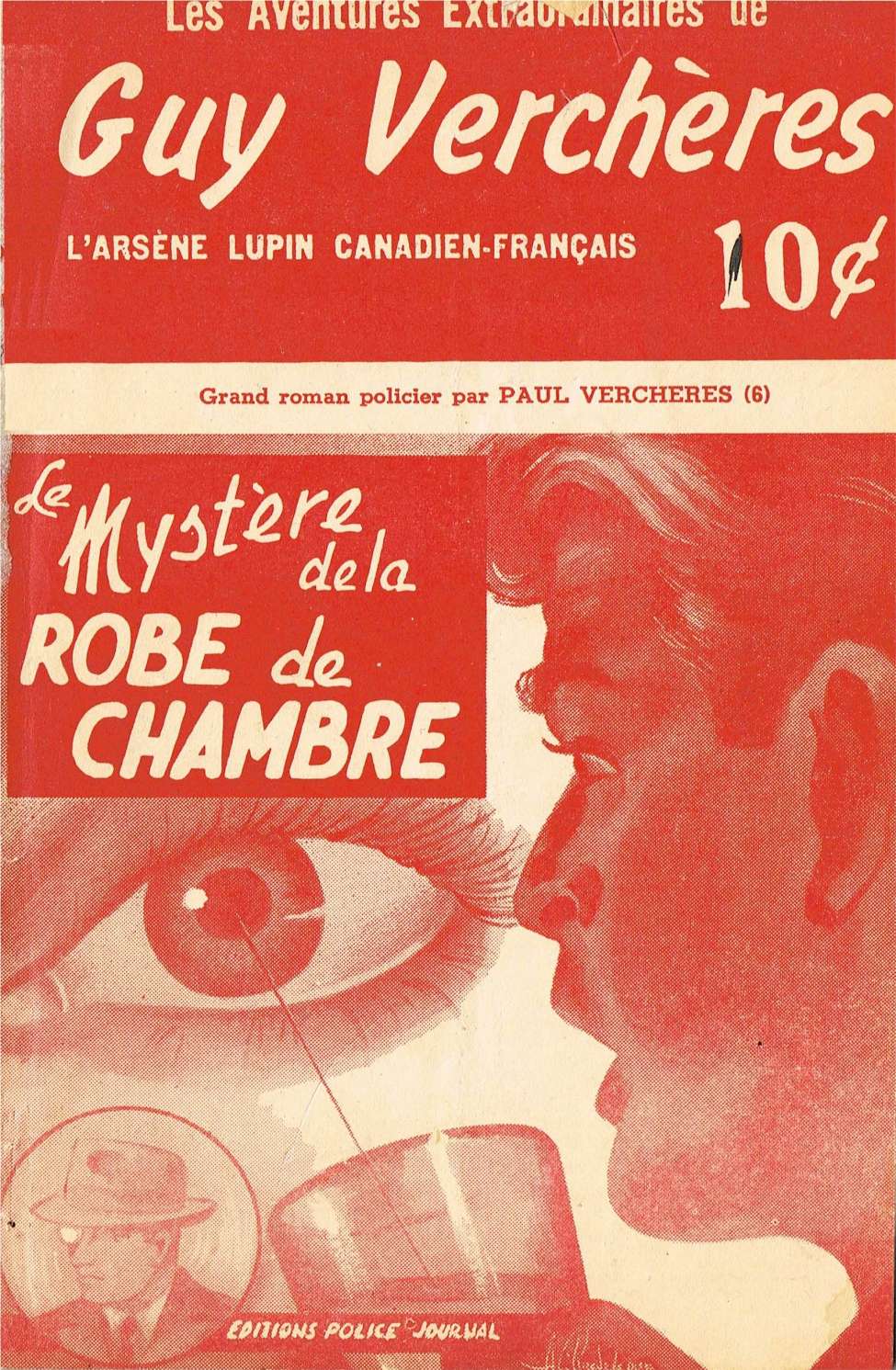 Book Cover For Guy Verchères v2 6 - Le mystère de la robe de chambre