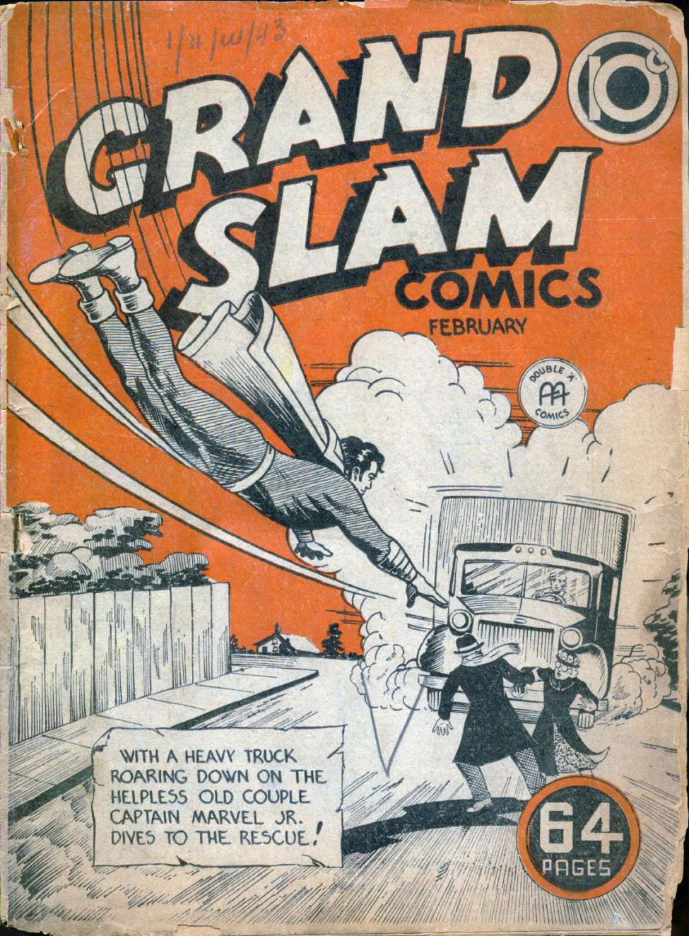 Book Cover For Grand Slam Comics v2 3 - Version 1