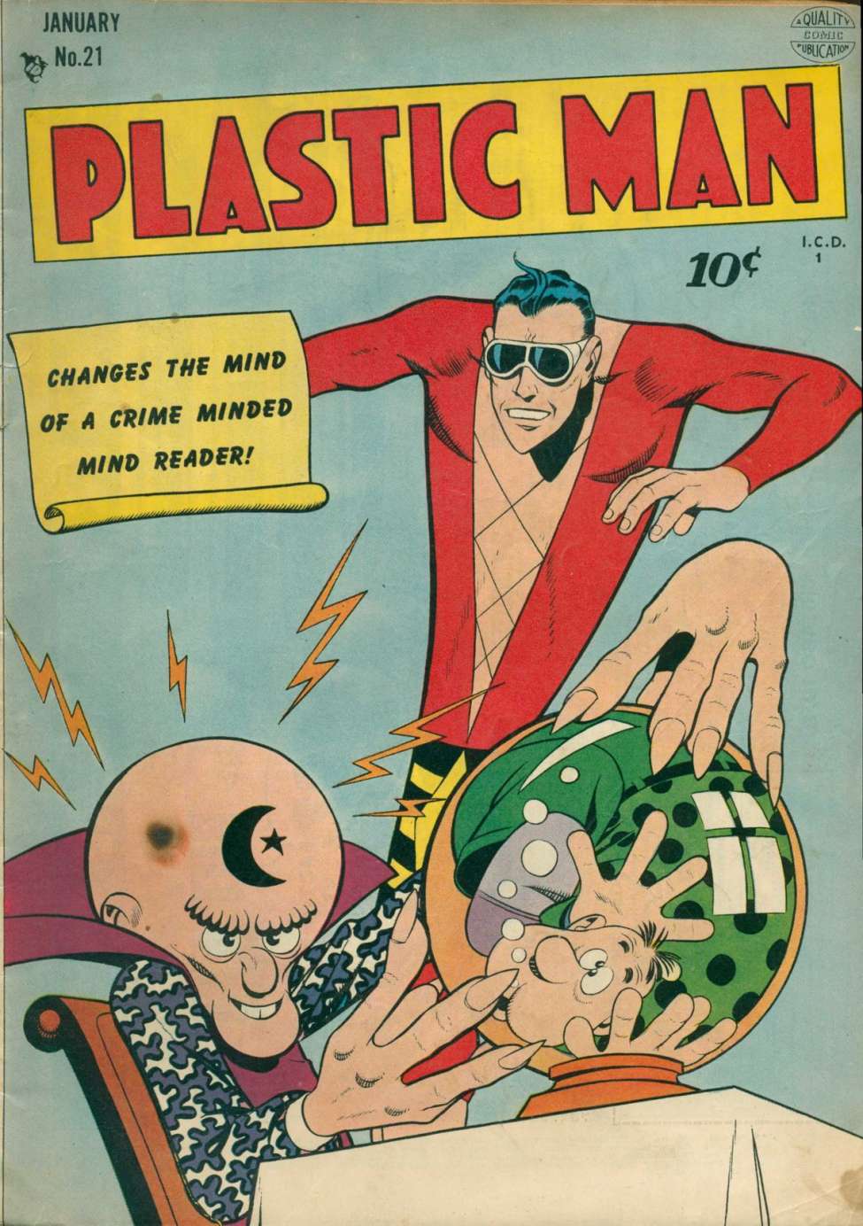 Comic Book Cover For Plastic Man 21