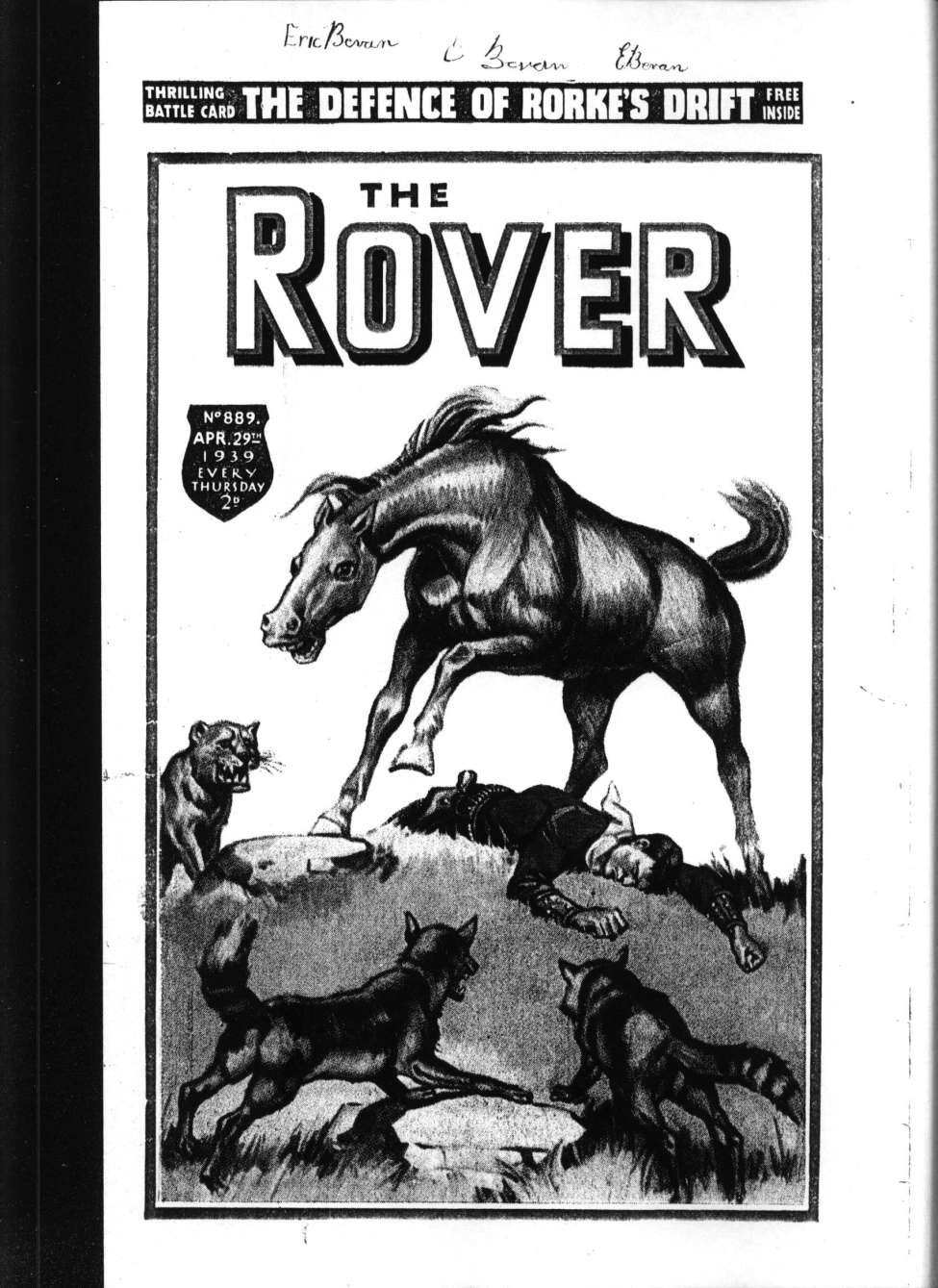Book Cover For The Rover 889