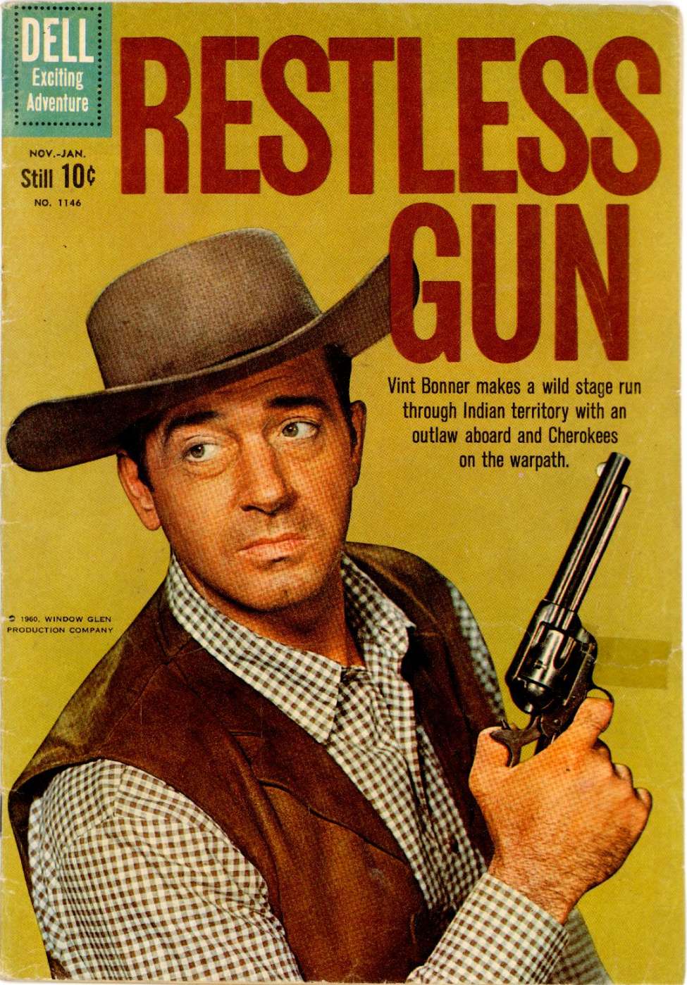 Comic Book Cover For 1146 - The Restless Gun