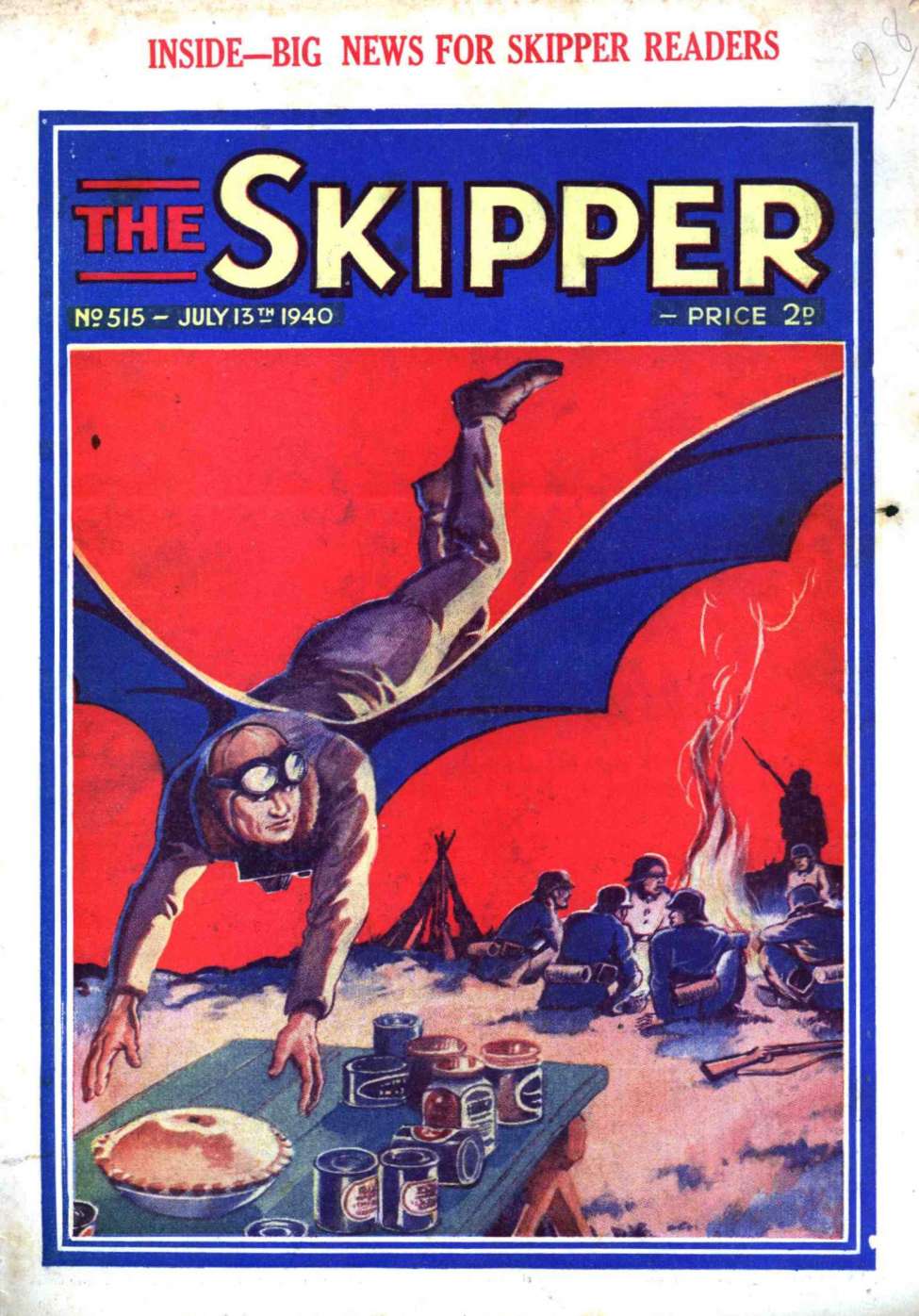 Comic Book Cover For The Skipper 515