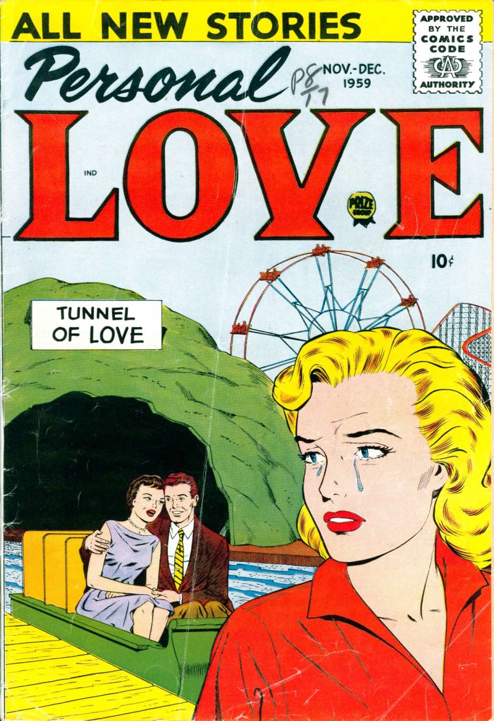 Comic Book Cover For Personal Love v3 2