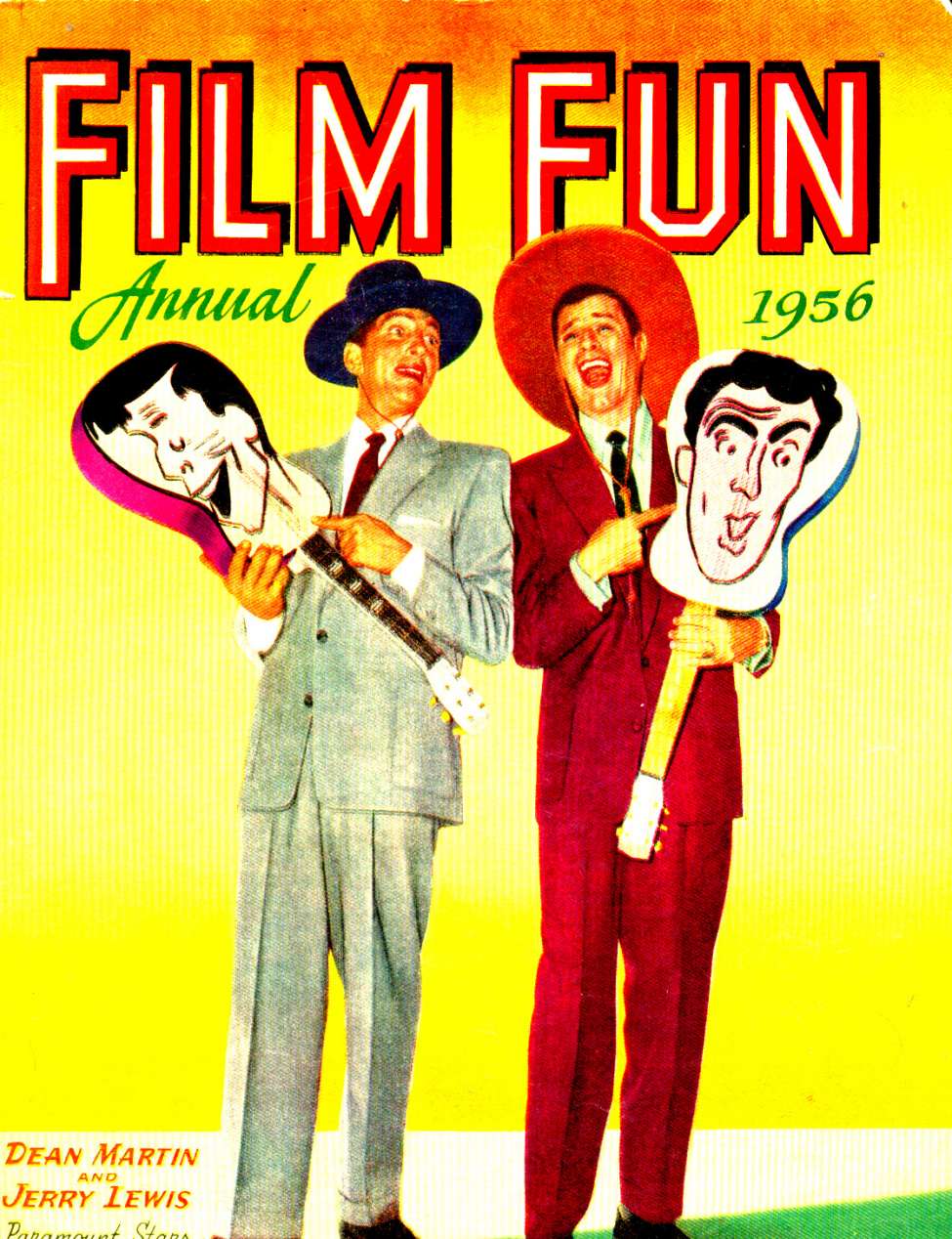 Comic Book Cover For Film Fun Annual 1956