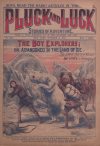 Cover For Pluck and Luck 1322 - The Boy Explorers