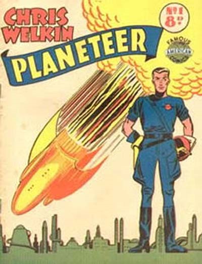 Book Cover For Chris Welkin Planeteer 1