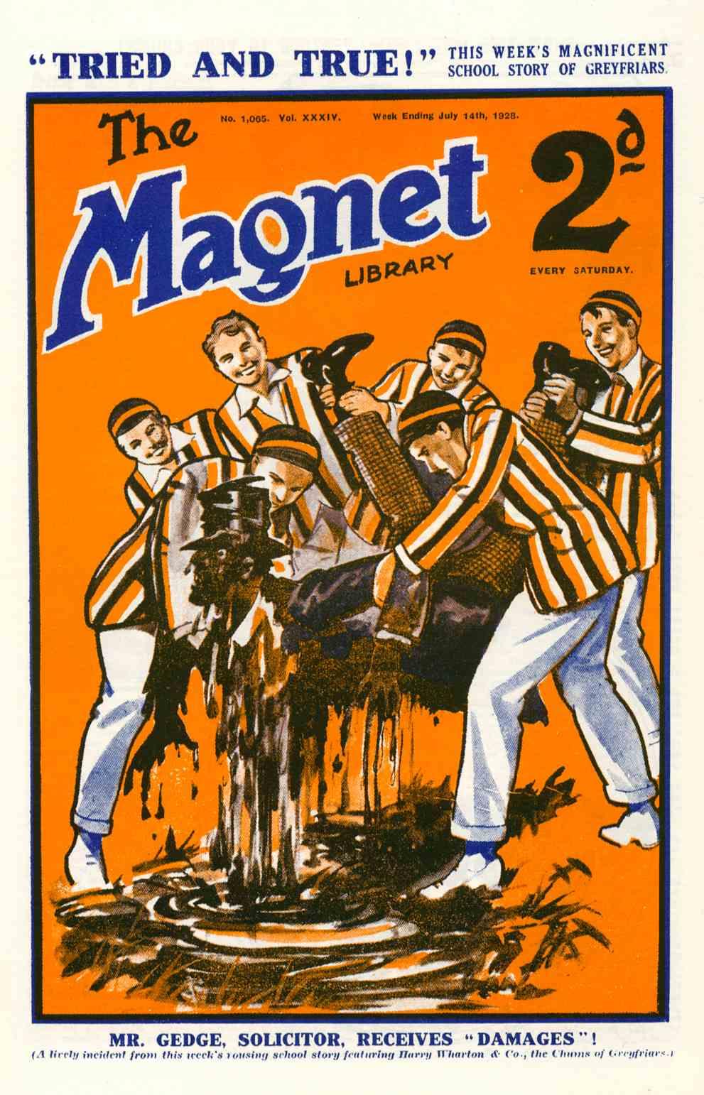 Book Cover For The Magnet 1065 - Tried and True!