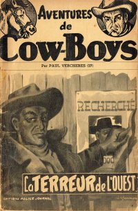 Large Thumbnail For Aventures de Cow-Boys 37 - La terreur de l'ouest