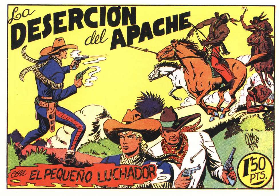 Book Cover For El Pequeno Luchador 28 - La Deserción Del Apache