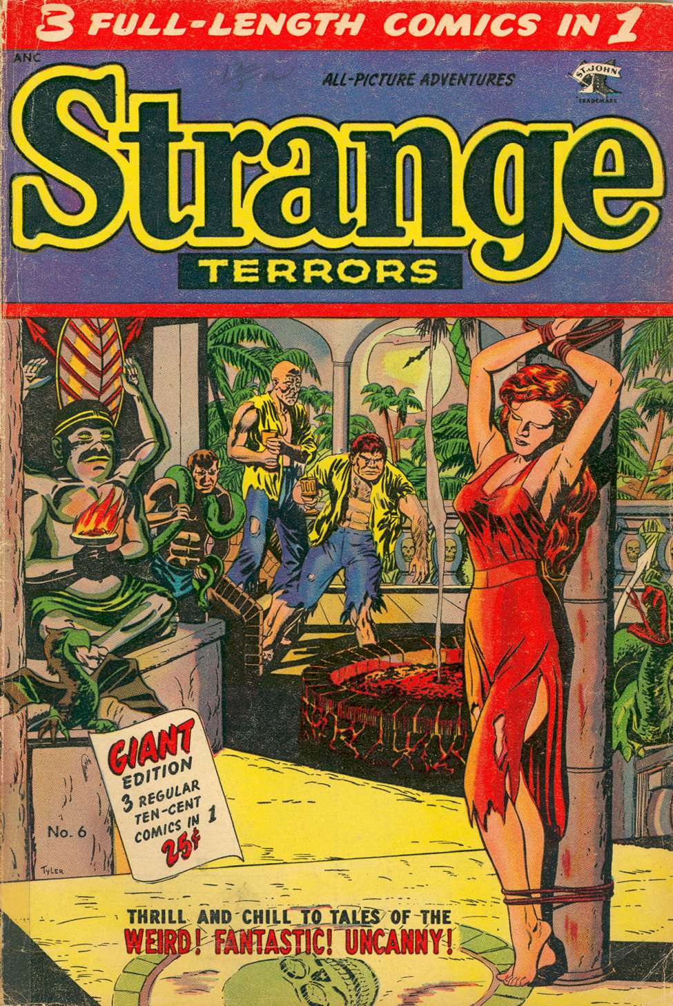 Comic Book Cover For Strange Terrors 6