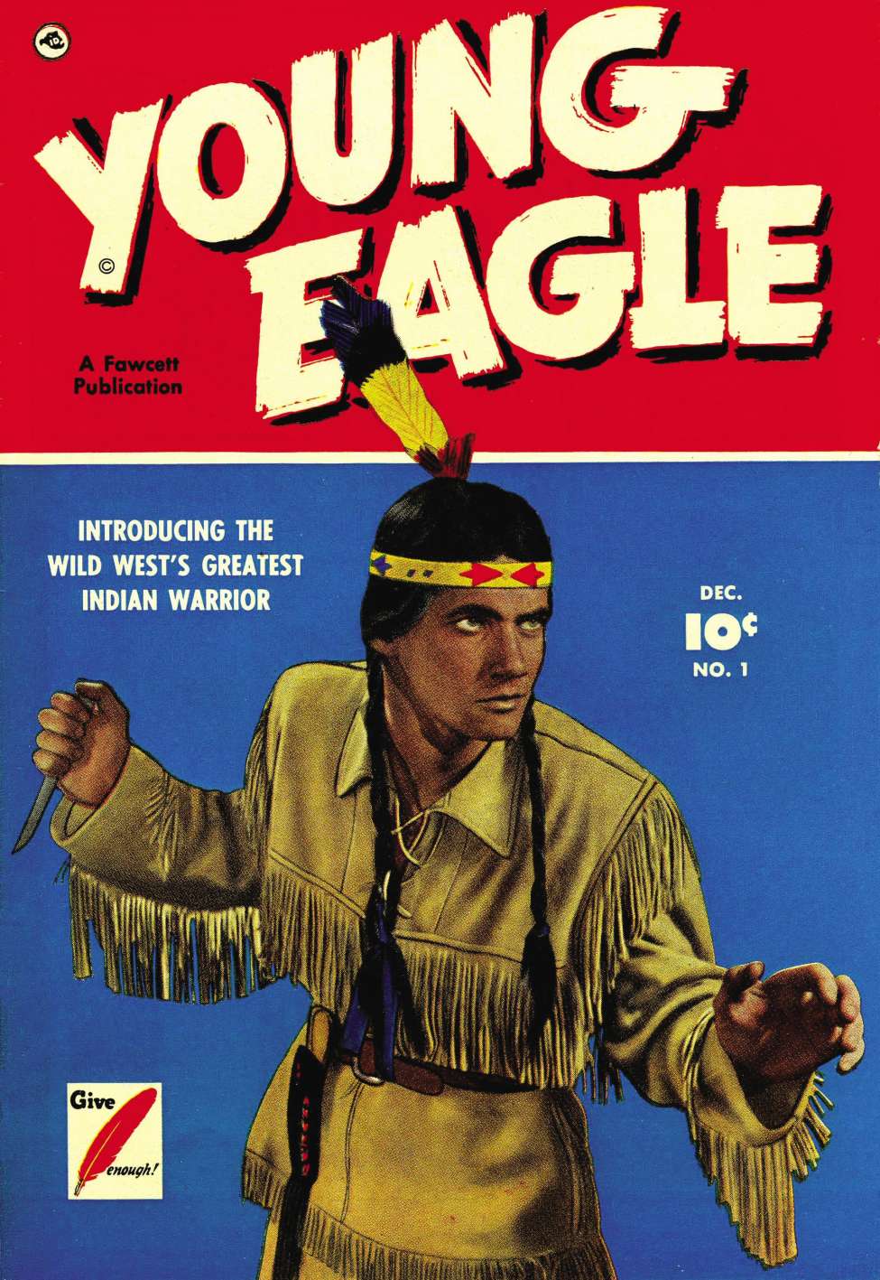 Comic Book Cover For Young Eagle 1