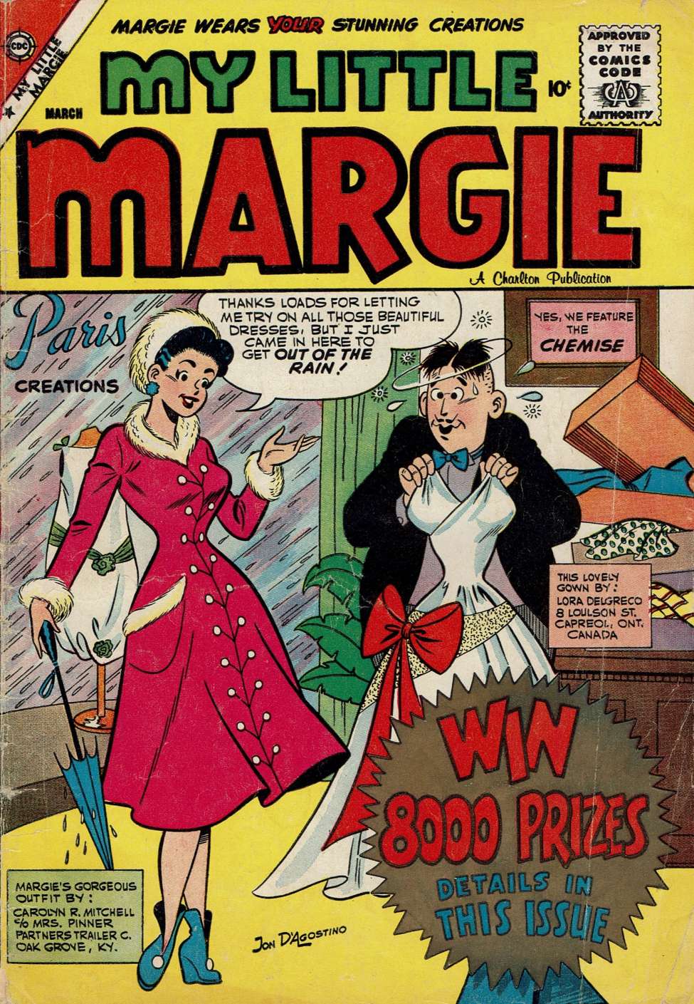 Book Cover For My Little Margie 23