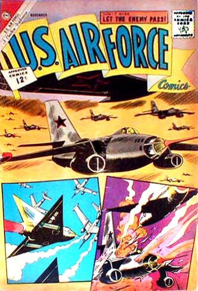 Comic Book Cover For U.S. Air Force Comics 24