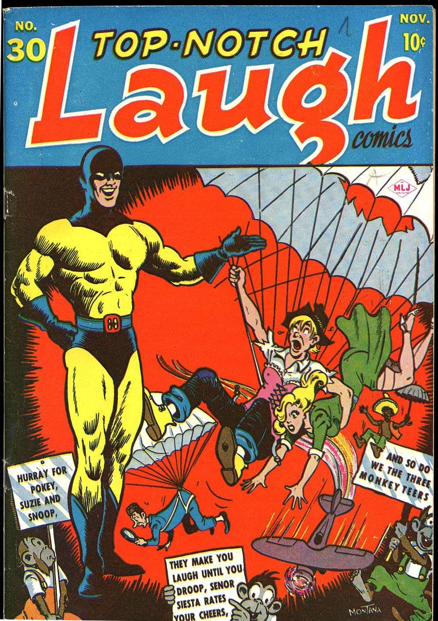 Book Cover For Top Notch Laugh Comics 30