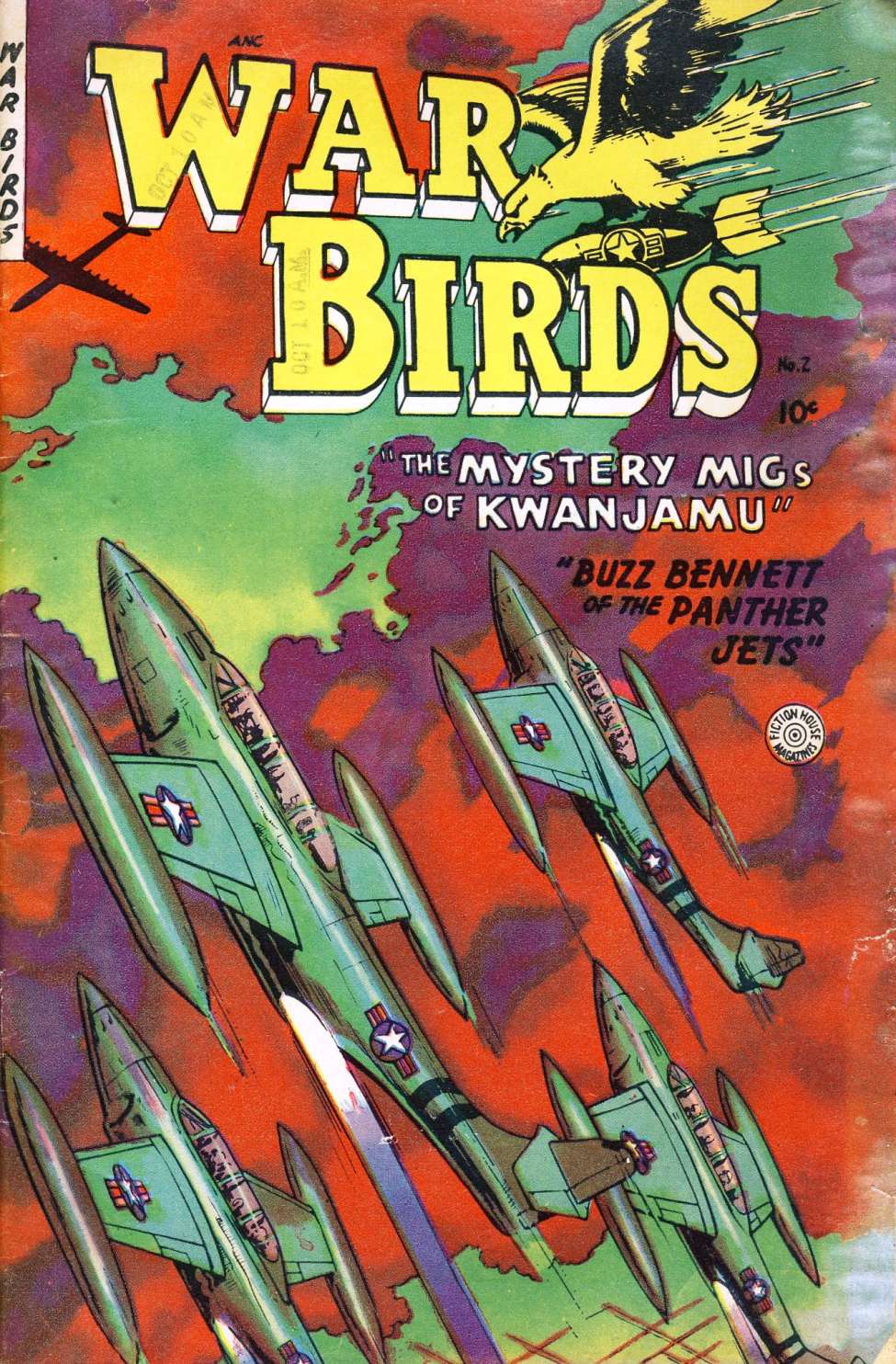 Comic Book Cover For War Birds 2