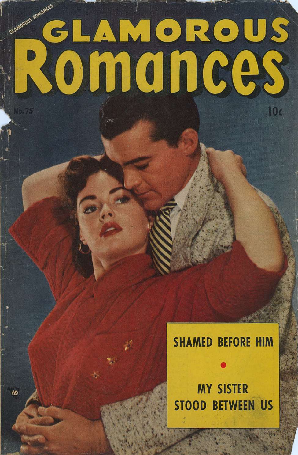 Comic Book Cover For Glamorous Romances 75