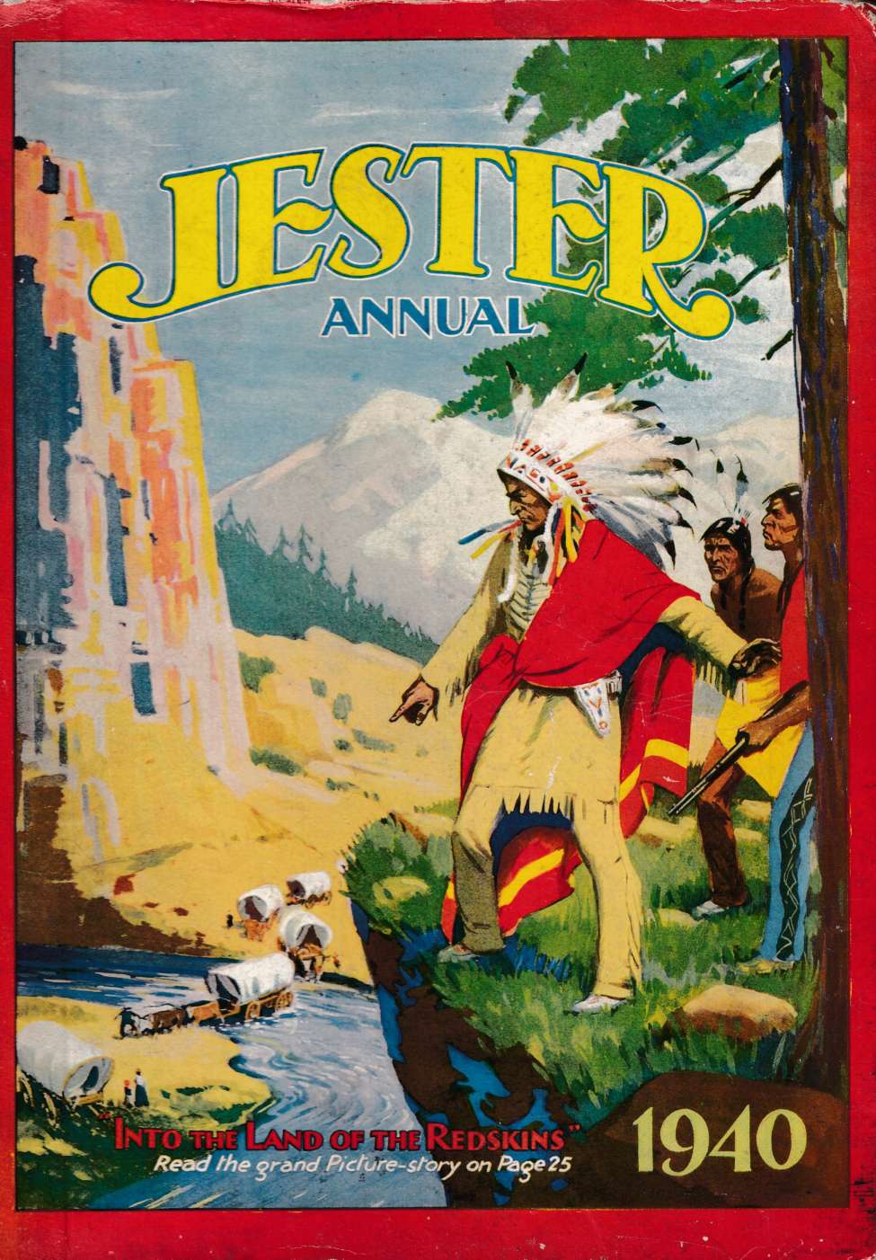 Book Cover For Jester Annual 1940