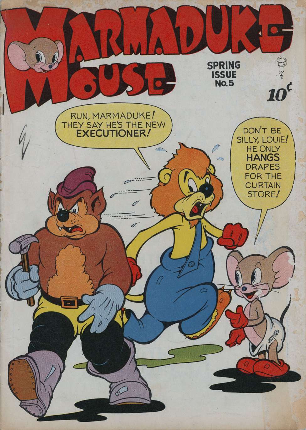 Comic Book Cover For Marmaduke Mouse 5