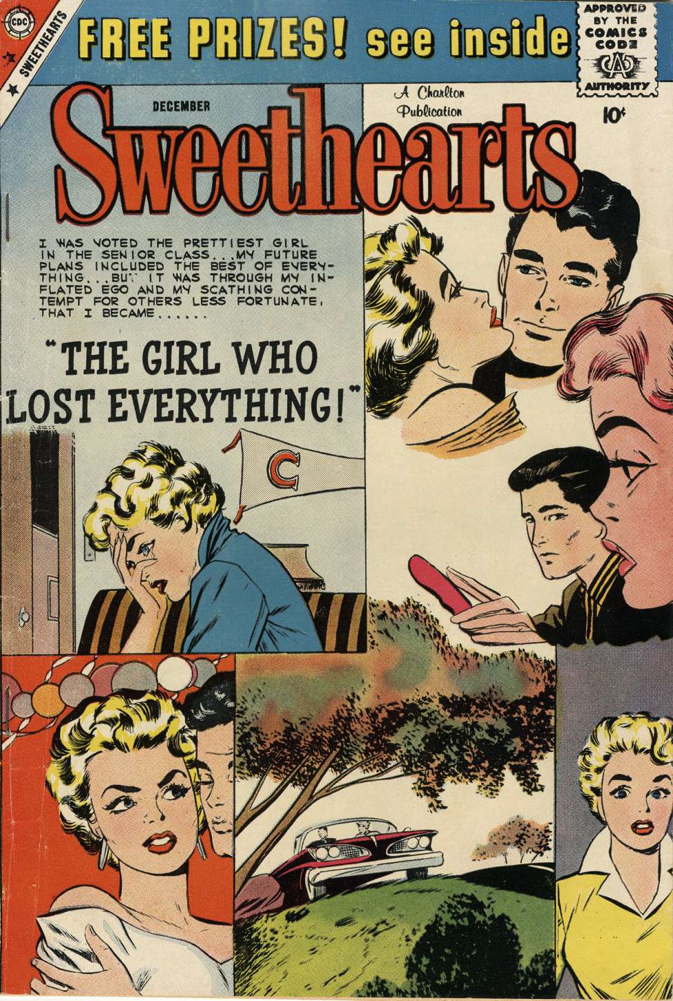 Comic Book Cover For Sweethearts 51 - Version 1