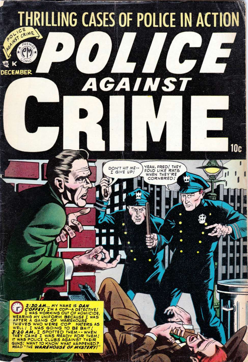 Comic Book Cover For Police Against Crime 5