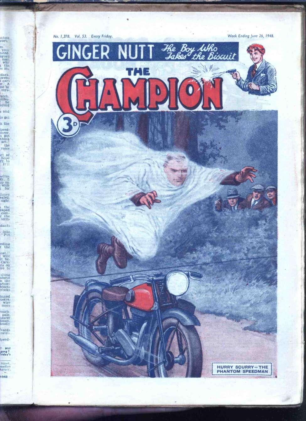 Comic Book Cover For The Champion 1378