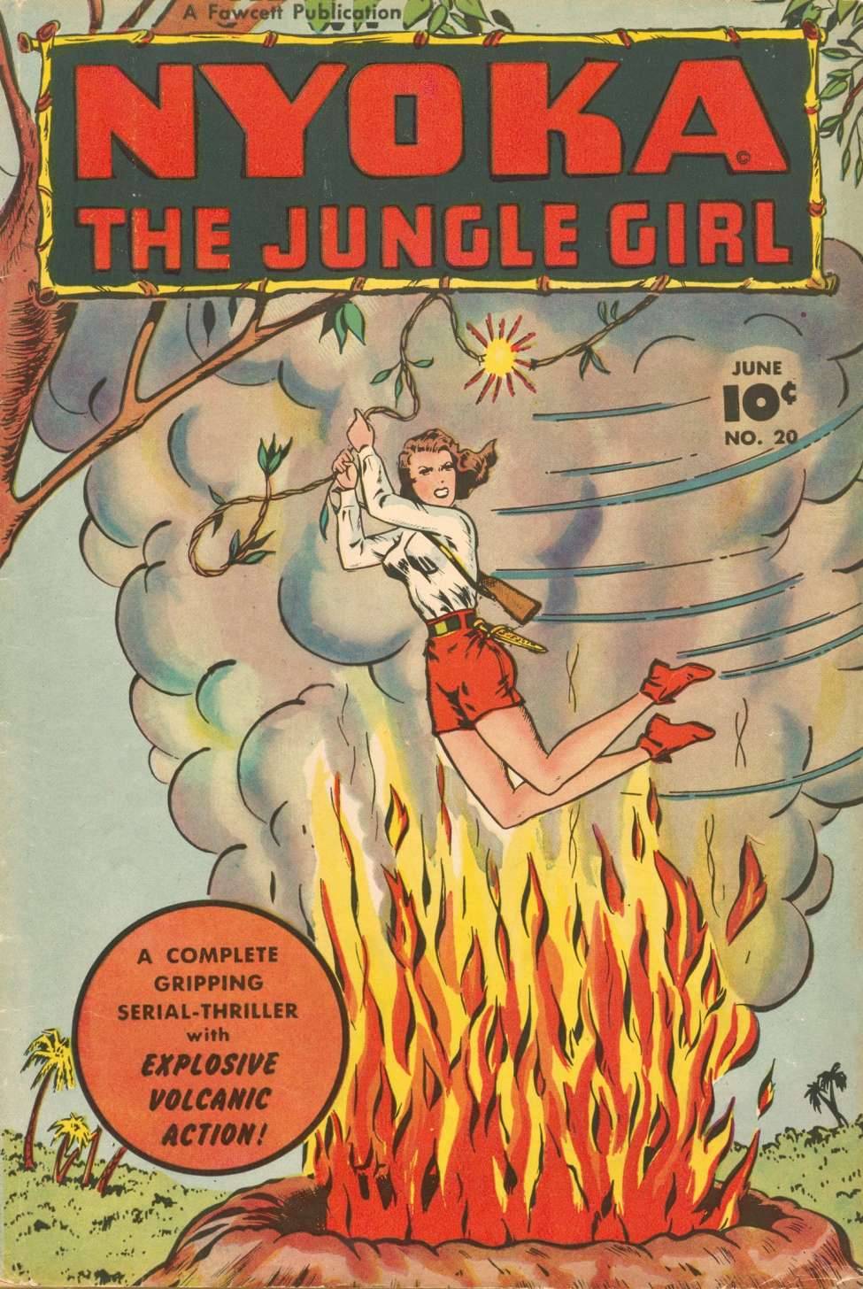 Comic Book Cover For Nyoka the Jungle Girl 20 - Version 2