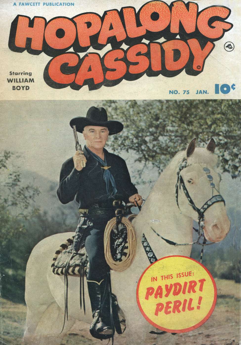 Comic Book Cover For Hopalong Cassidy 75