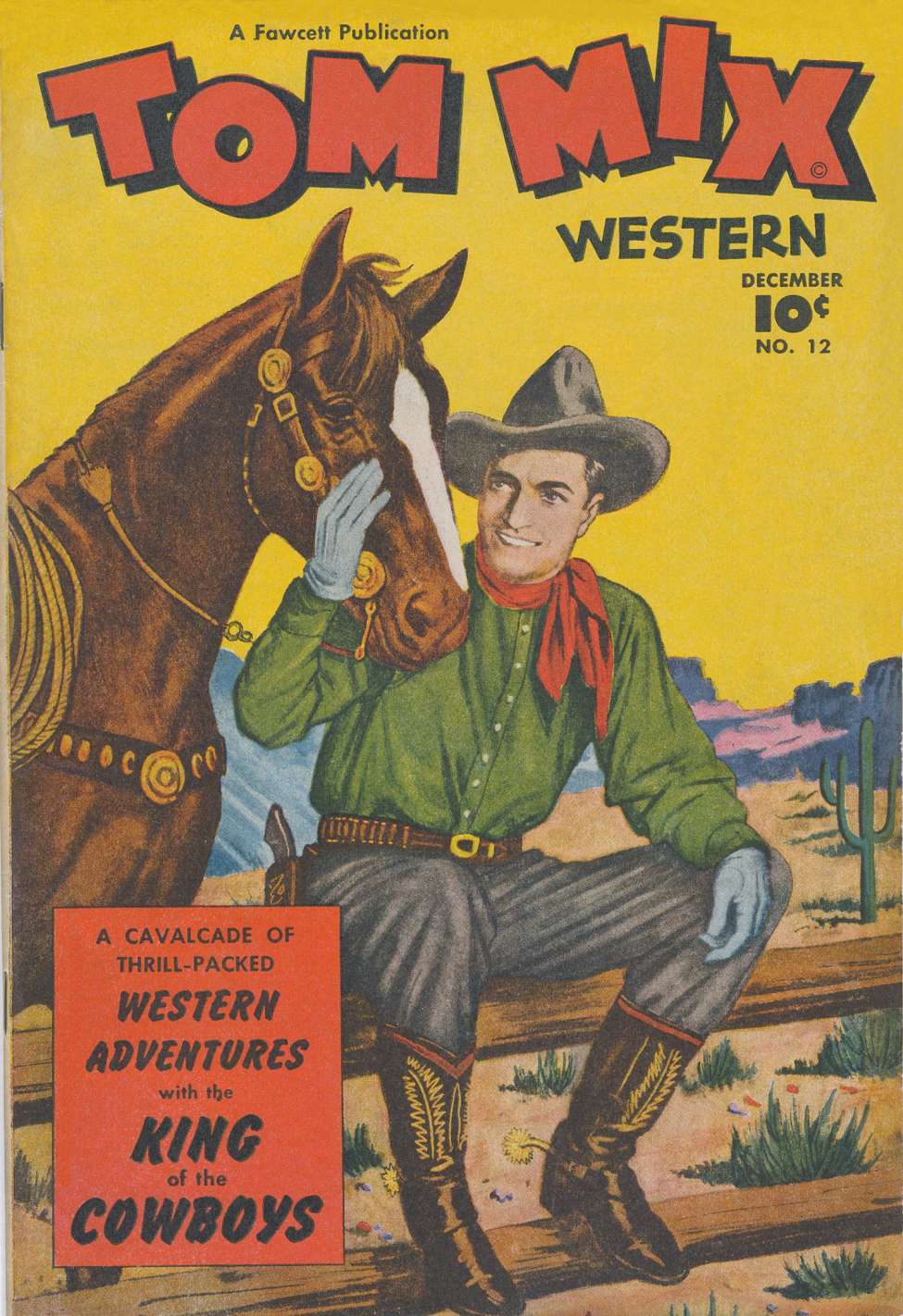 Book Cover For Tom Mix Western 12