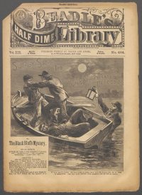 Large Thumbnail For Beadle's Half Dime Library 494 - Surly Sim, the Young Ferryman Detective