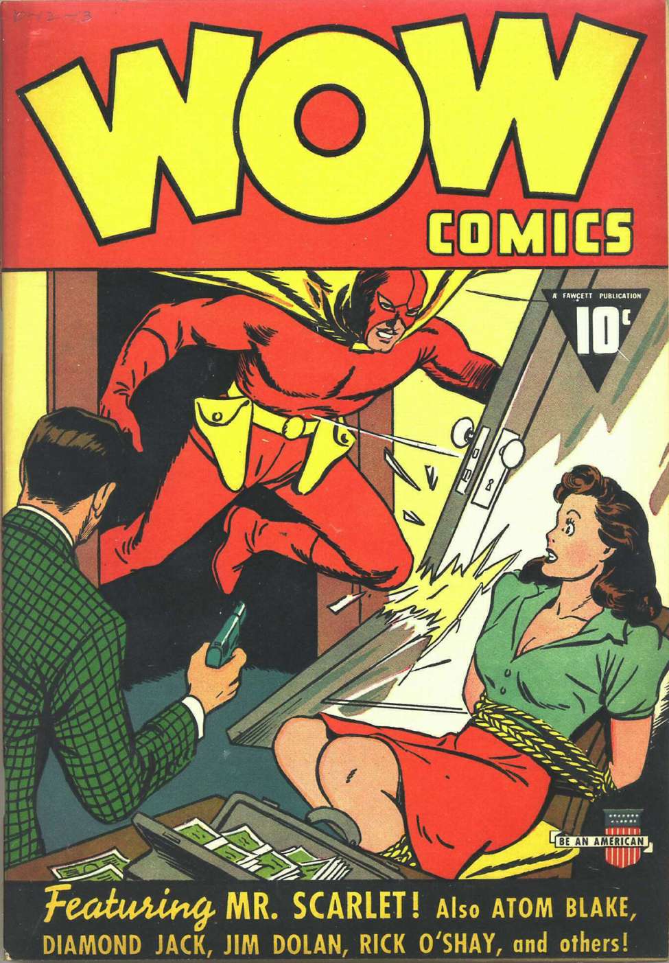 Comic Book Cover For Wow Comics 1 - Version 2