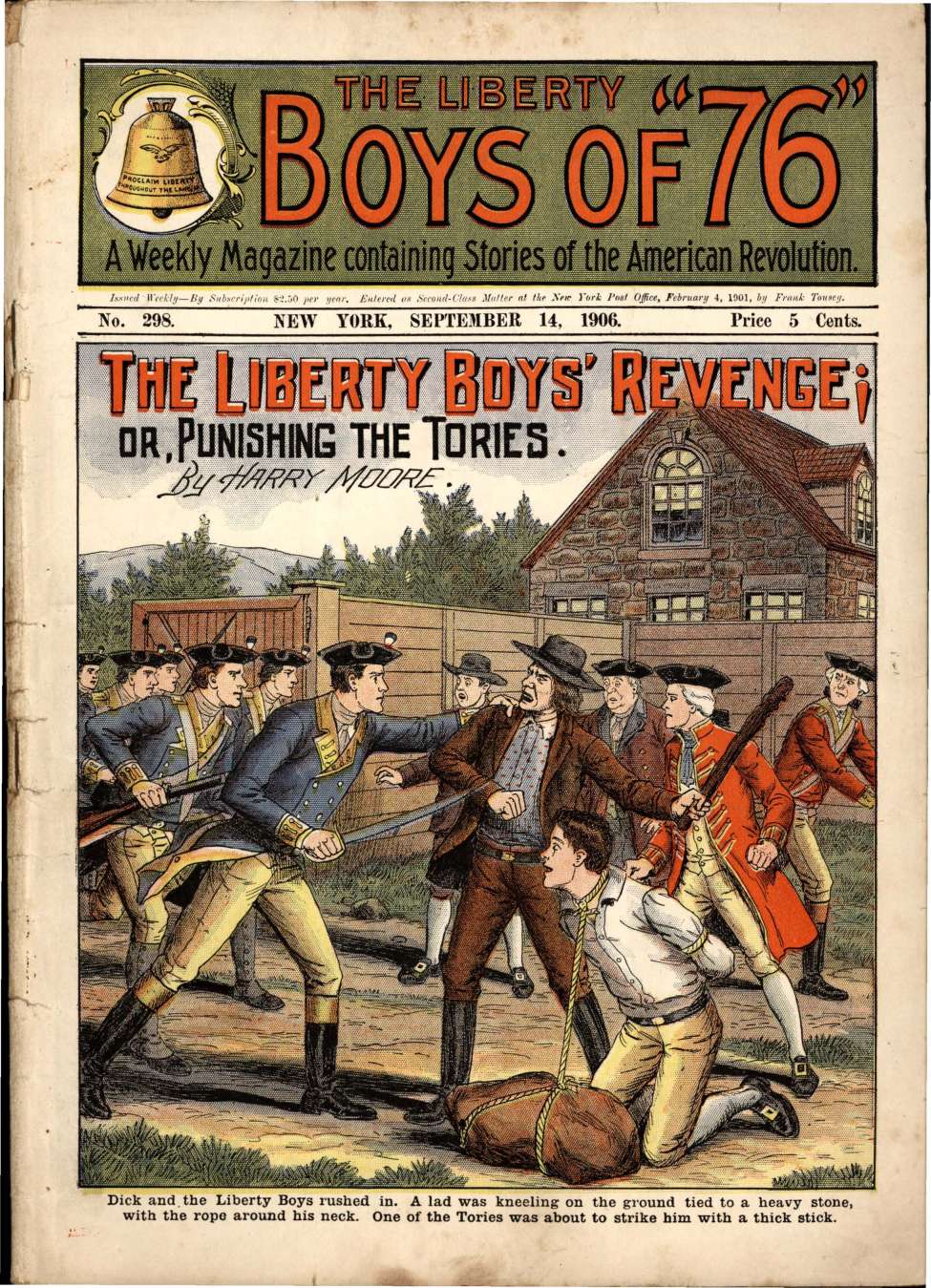 Book Cover For The Liberty Boys of 76 298 - The Liberty Boys' Revenge