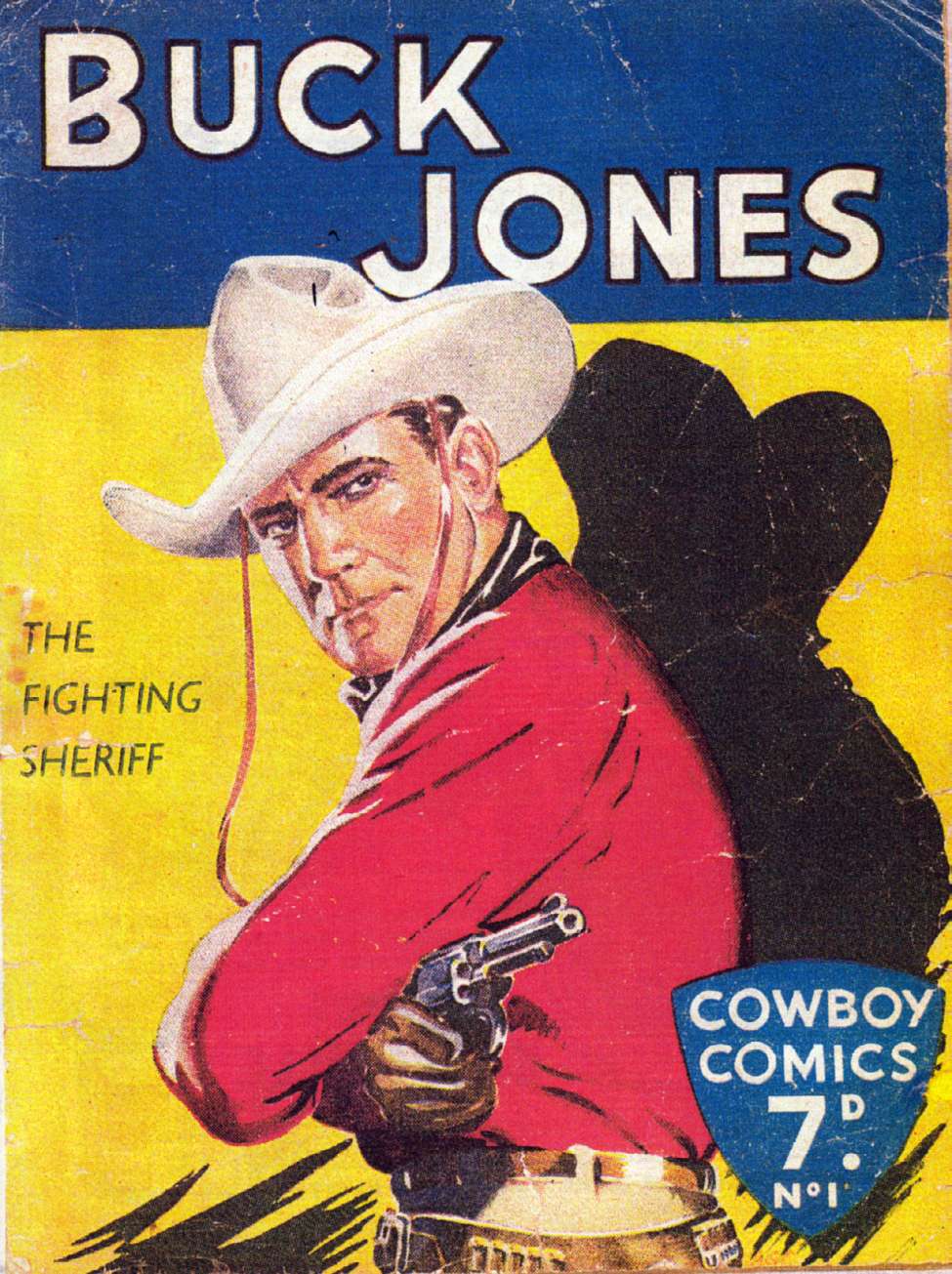 Book Cover For Cowboy Comics 1