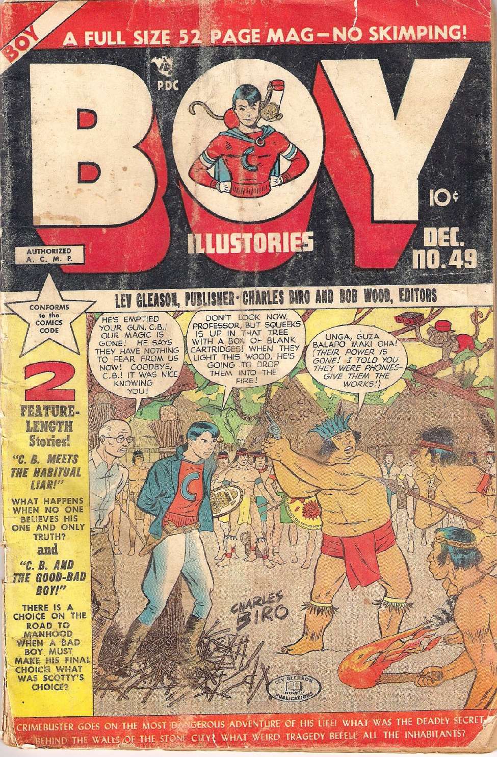 Comic Book Cover For Boy Comics 49