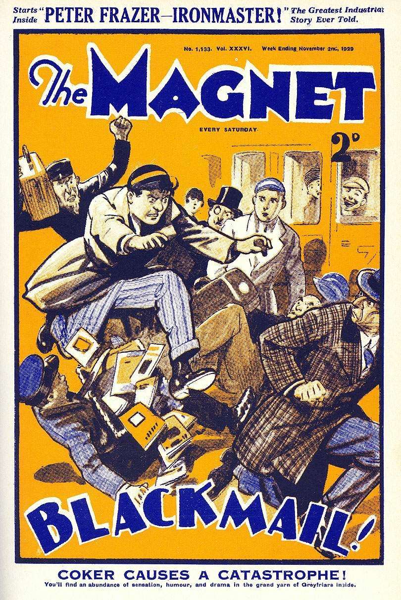 Book Cover For The Magnet 1133 - Blackmail!