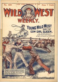 Large Thumbnail For Wild West Weekly 1061 - Young Wild West and the Cow Girl Queen