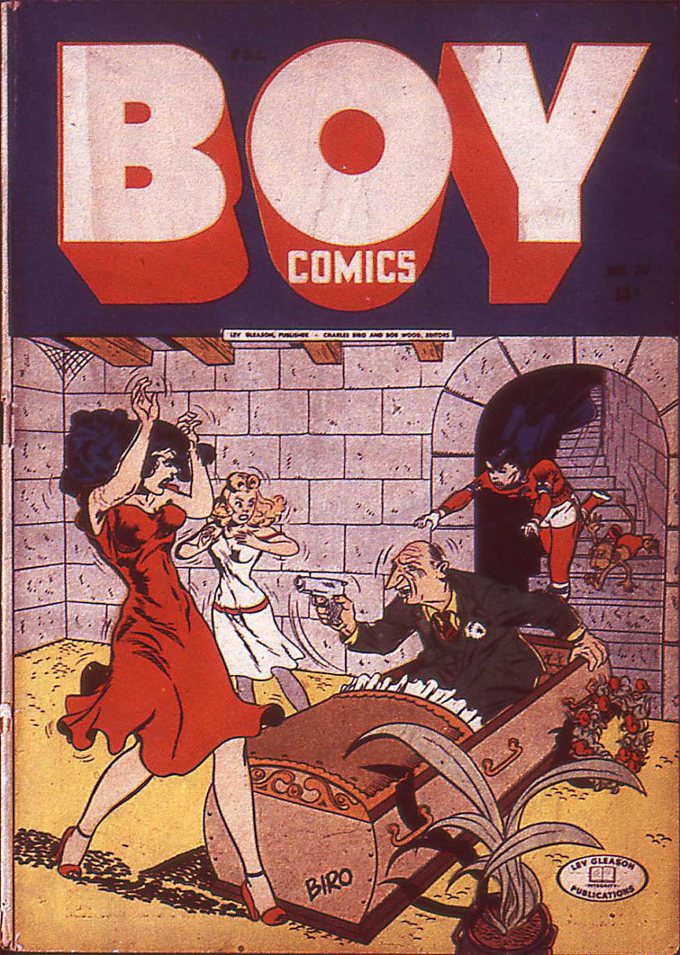 Comic Book Cover For Boy Comics 20 (fiche)
