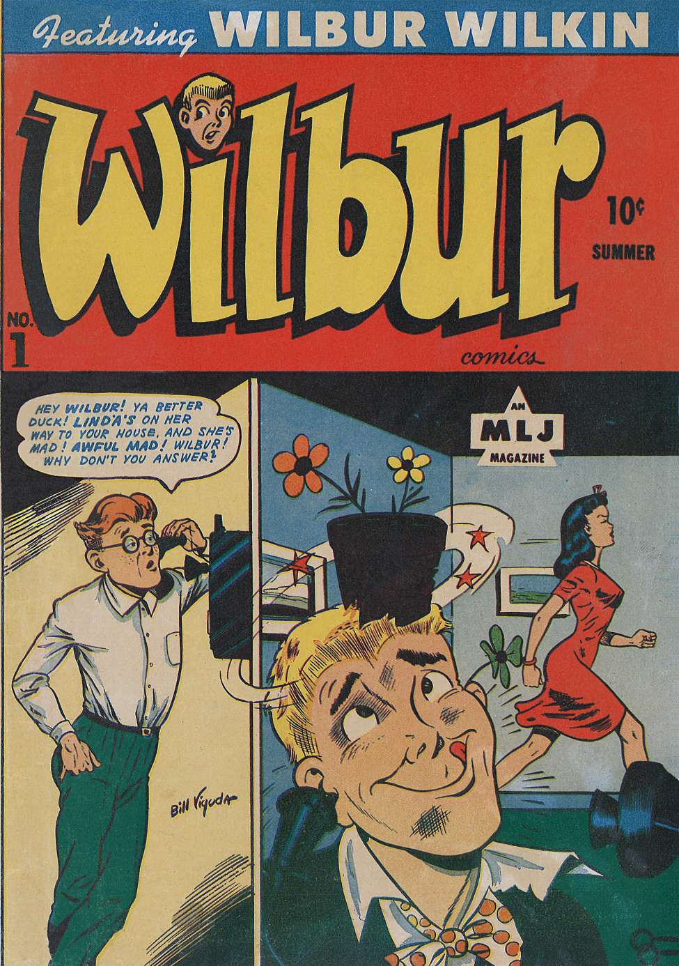 Book Cover For Wilbur Comics 1