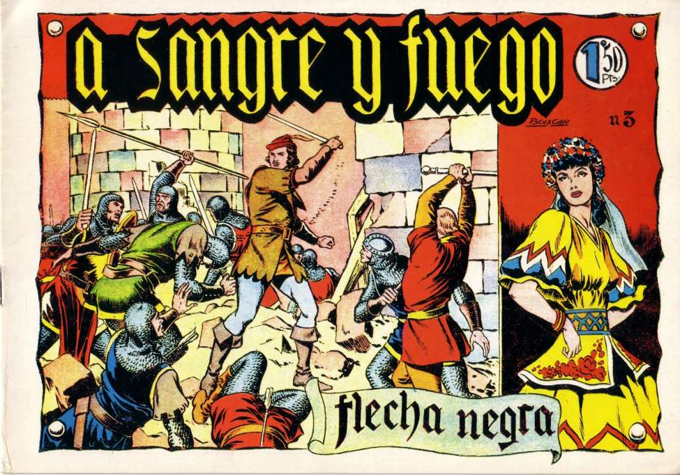 Book Cover For Flecha Negra 3 - A Sangre Y Fuego
